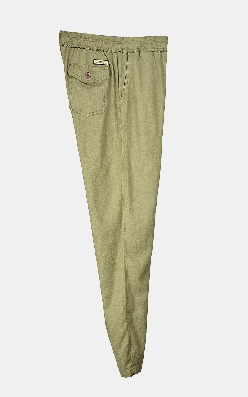 Calça linho elastano