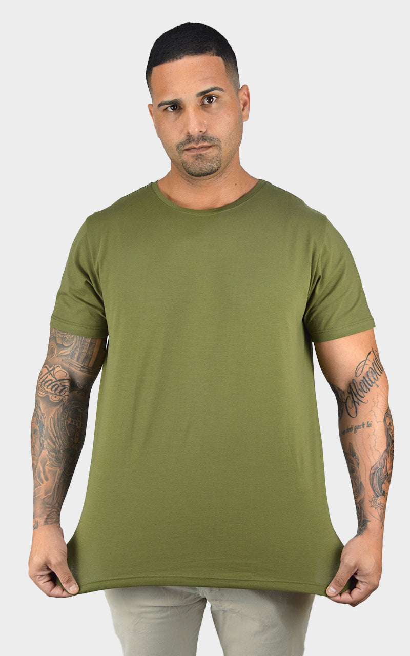 Camiseta Algodão Egípcio Verde