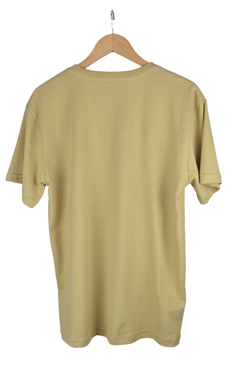 Camiseta premium basica bege