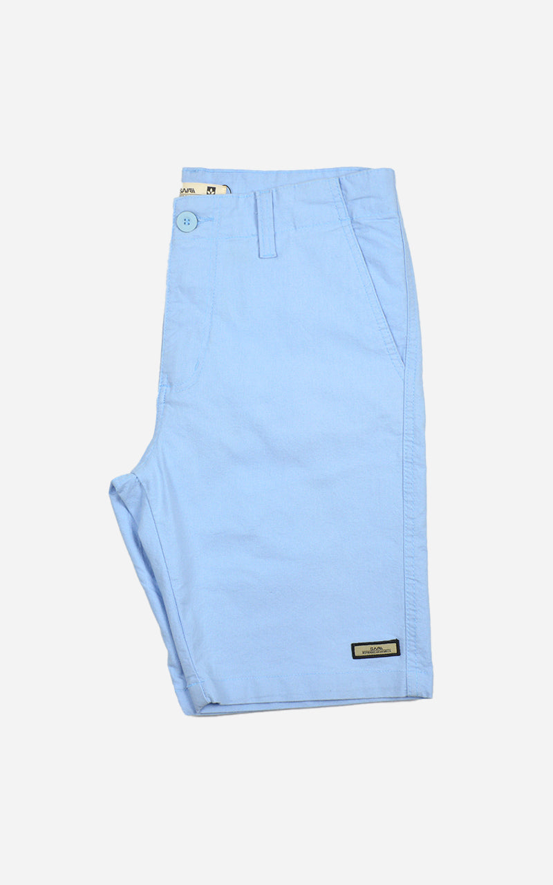 Bermuda Alfaiate Collor Azul Claro