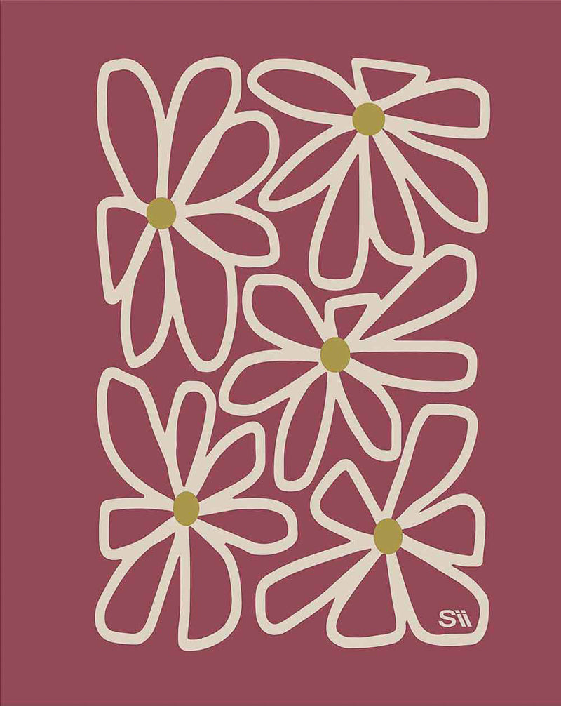 Camiseta Quadro de Flores