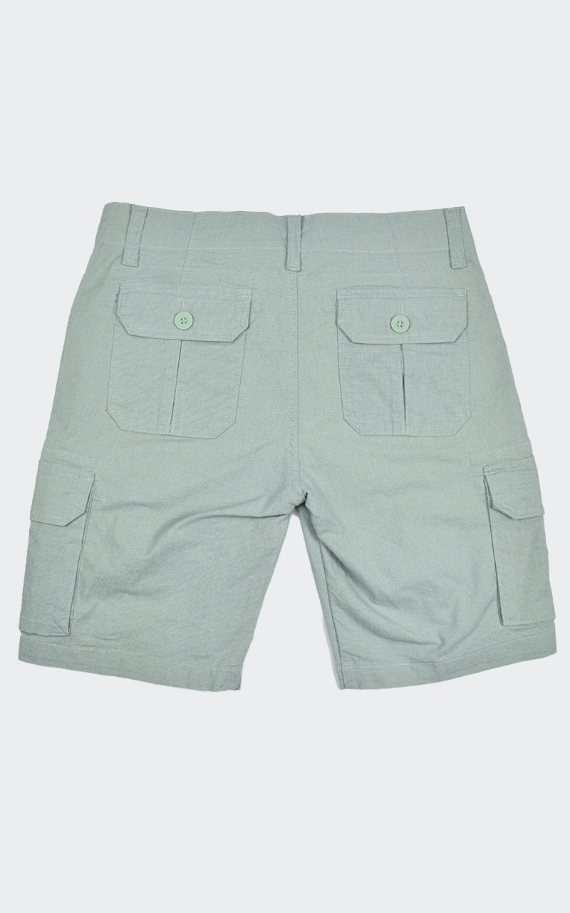 Bermuda Cargo Texture Verde Claro