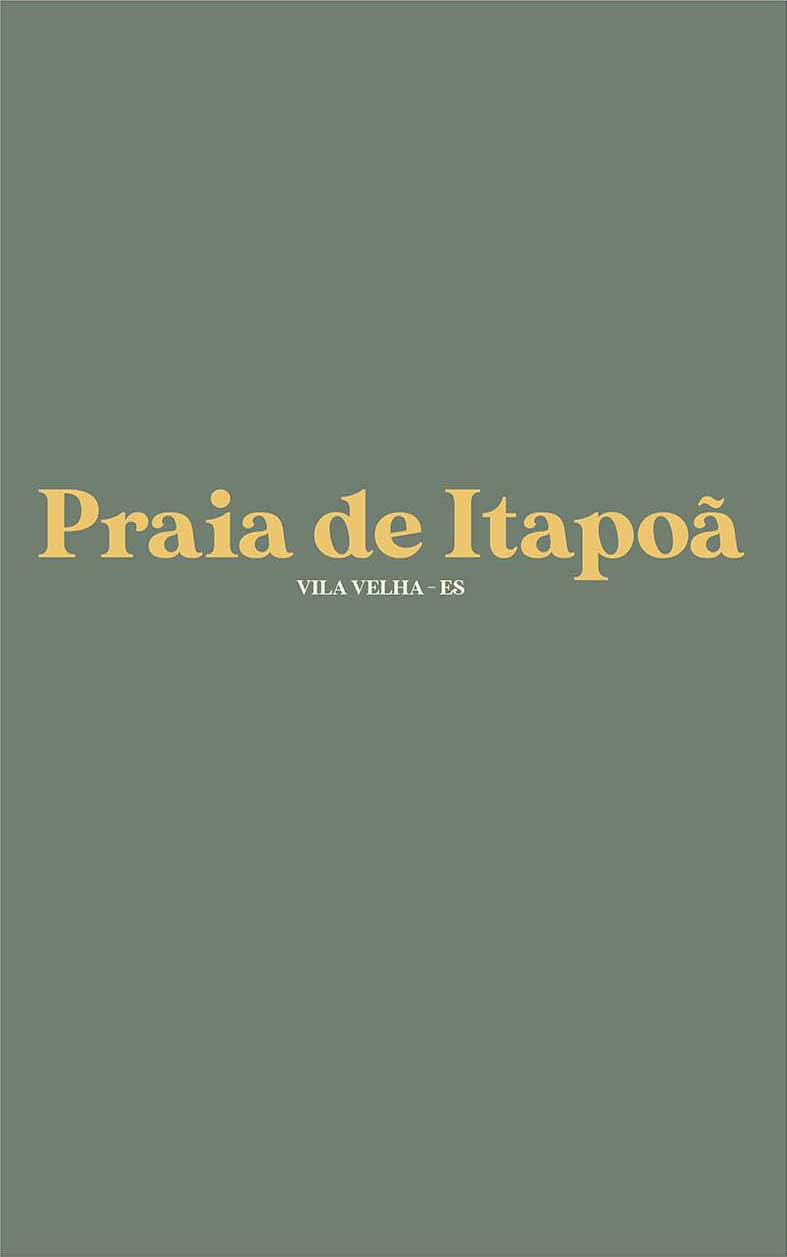 Camiseta Praia de Itapoã Verde Militar