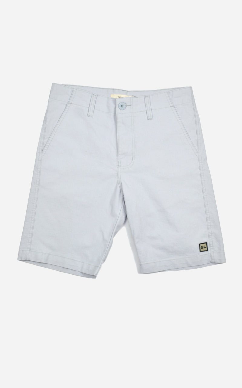 Bermuda Alfaiate Collor Cinza Claro