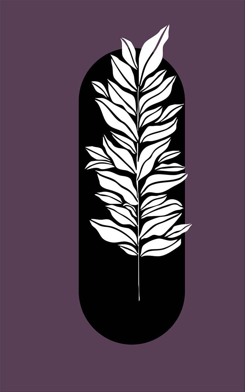 Camiseta Vertical Folhas