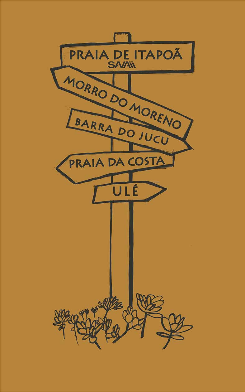 Camiseta Picos ES Marrom Pardo