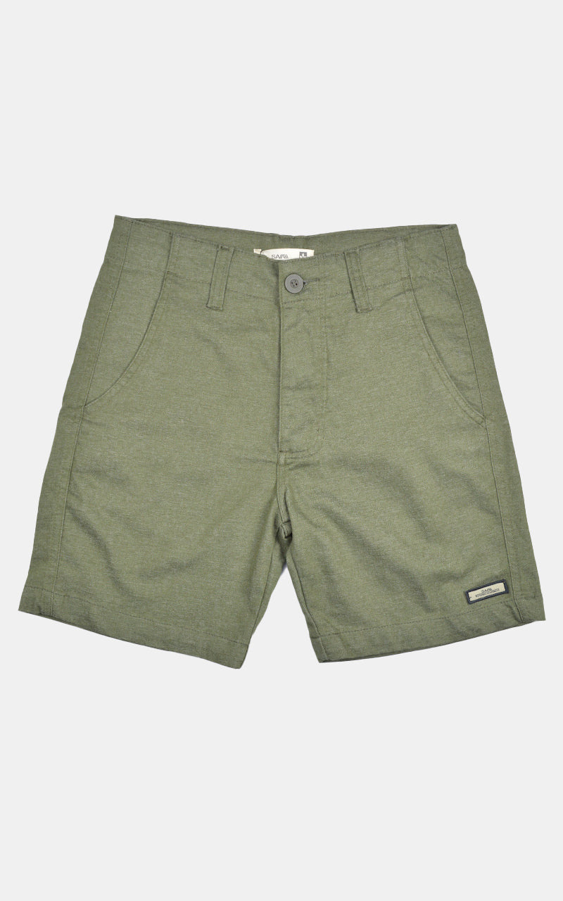 Bermuda Passeio Texture Small Verde Musgo