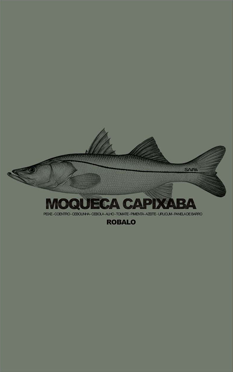 Camiseta Moqueca Robalo