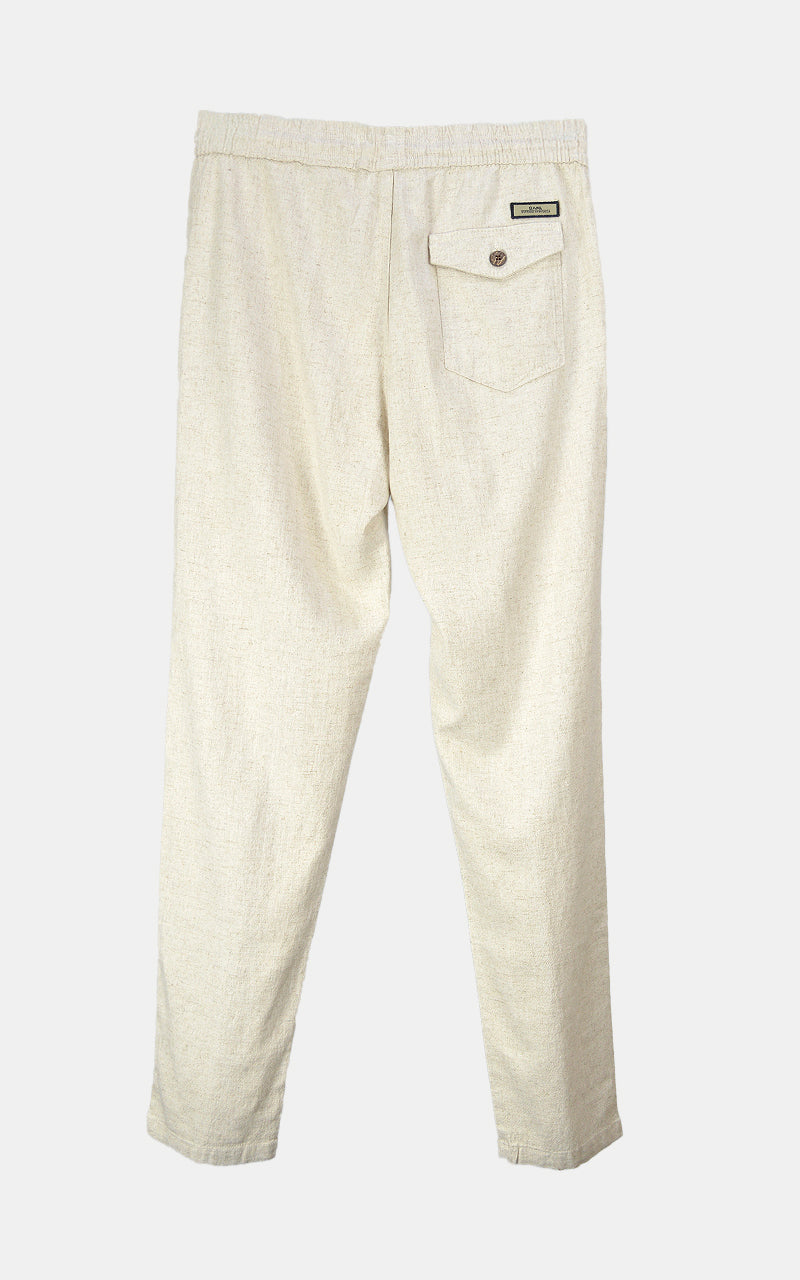 Calça linho elastano