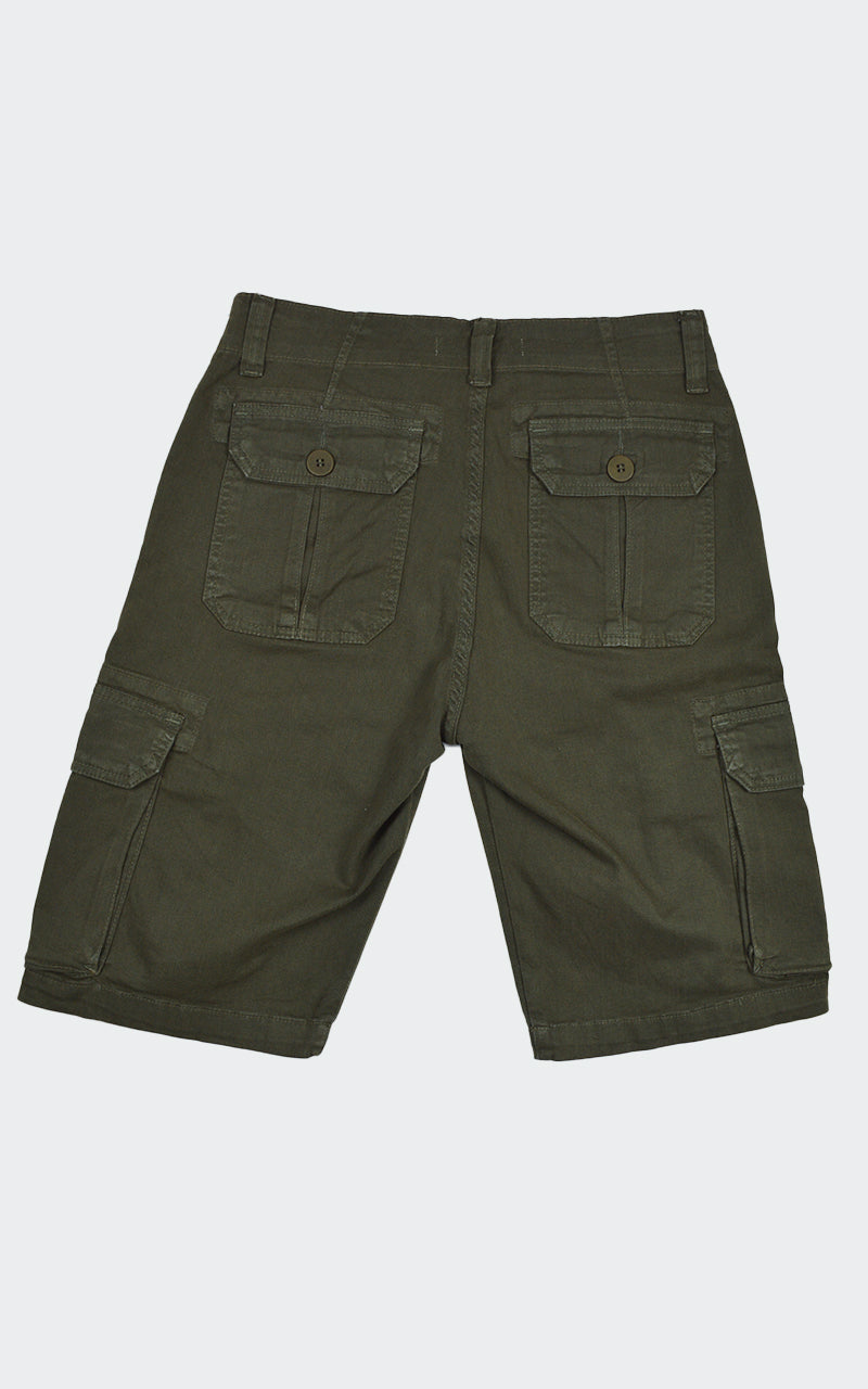 Bermuda Cargo Collor Verde Musgo