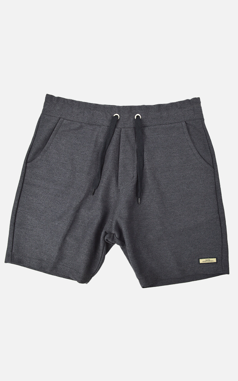 Bermuda Moletom Texture Chumbo