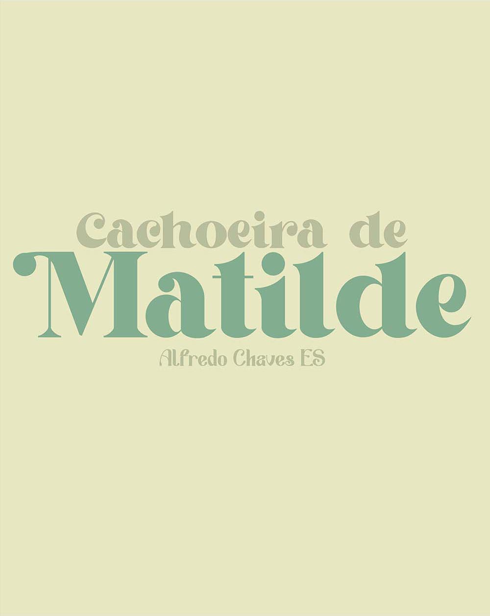 Camiseta Cachoeira de Matilde