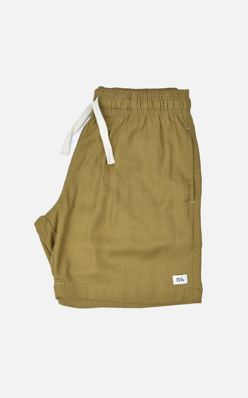 Short Linho Tricot Verde