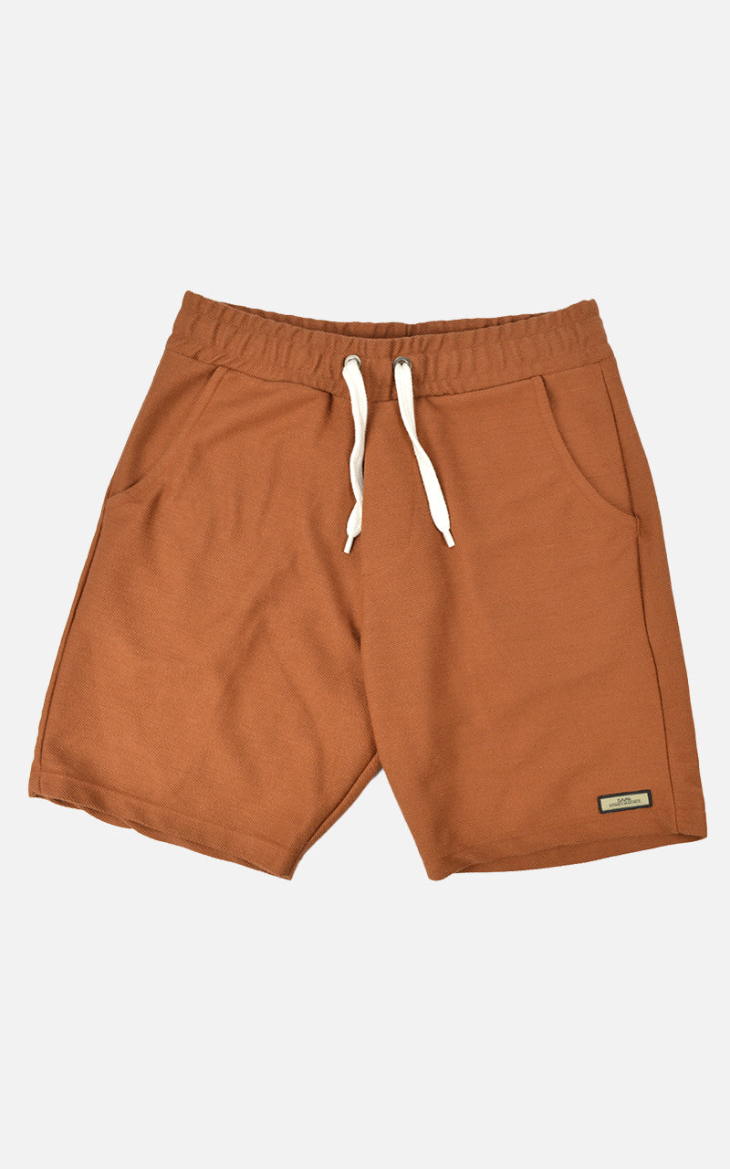Bermuda Moletom Texture Telha
