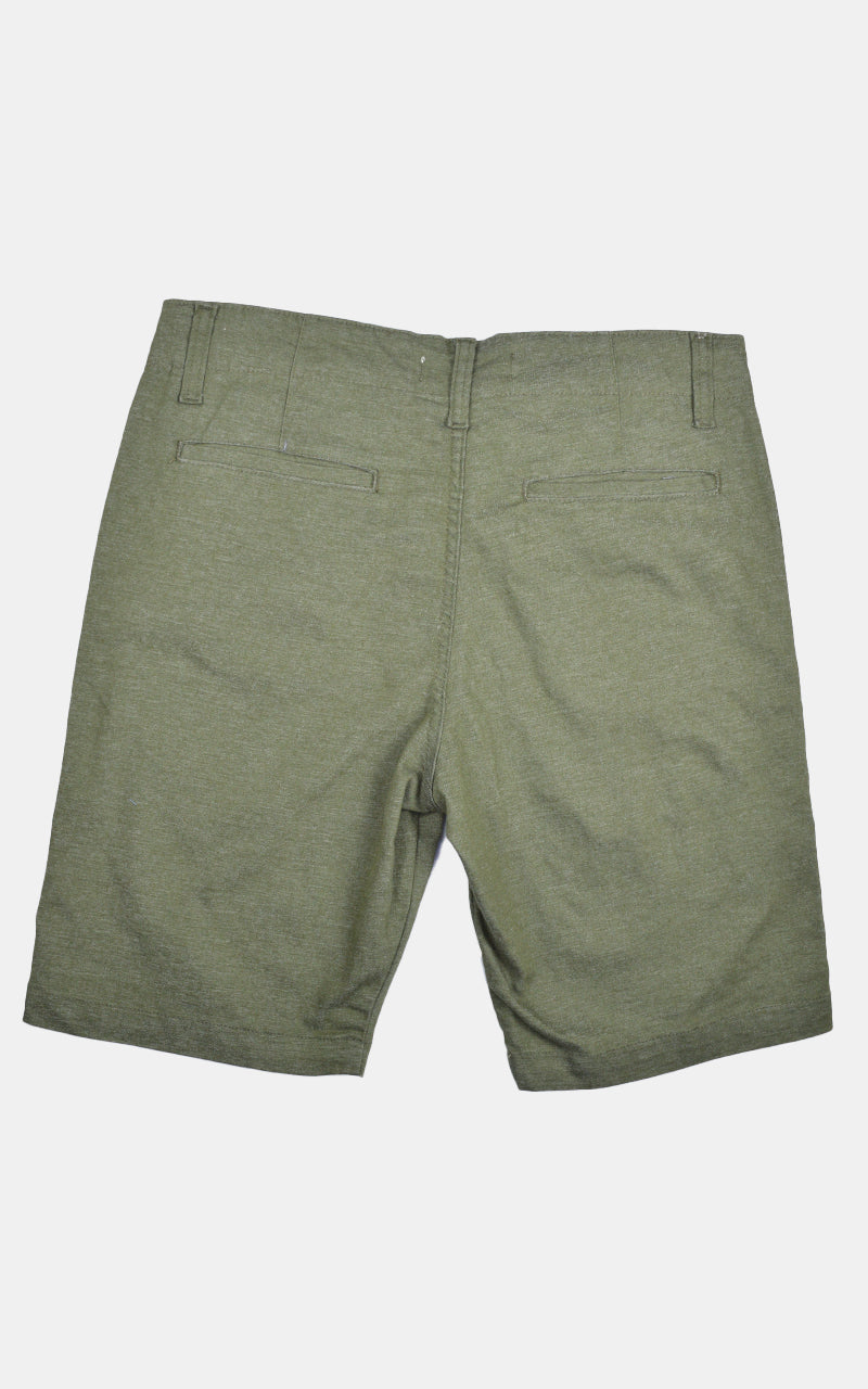 Bermuda Passeio Texture Verde Musgo