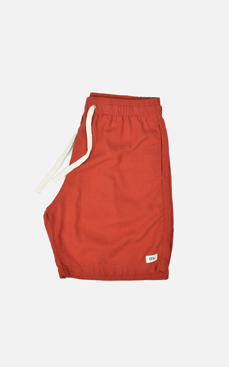 Short Linho Confort Telha