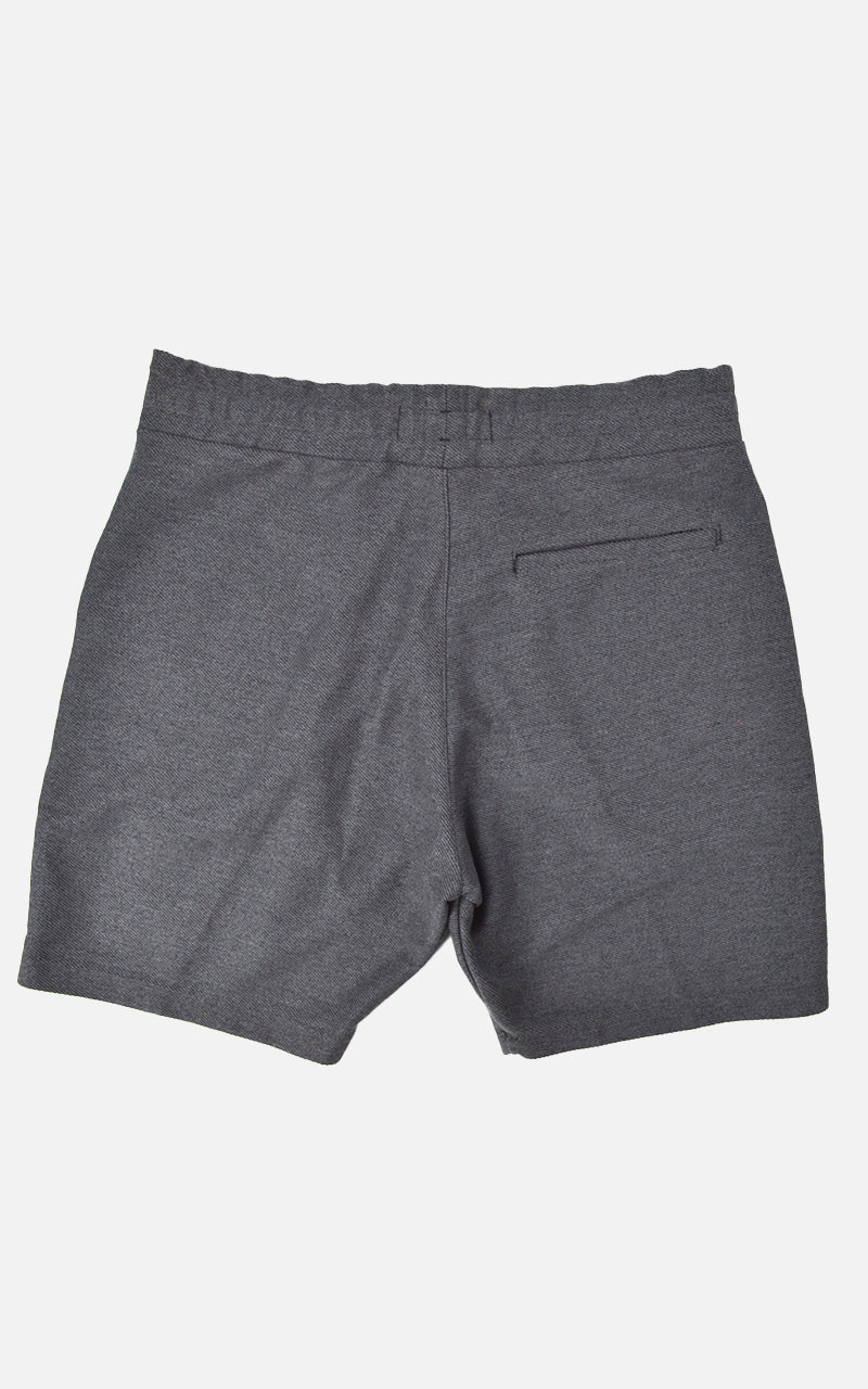 Bermuda Moletom Texture Chumbo