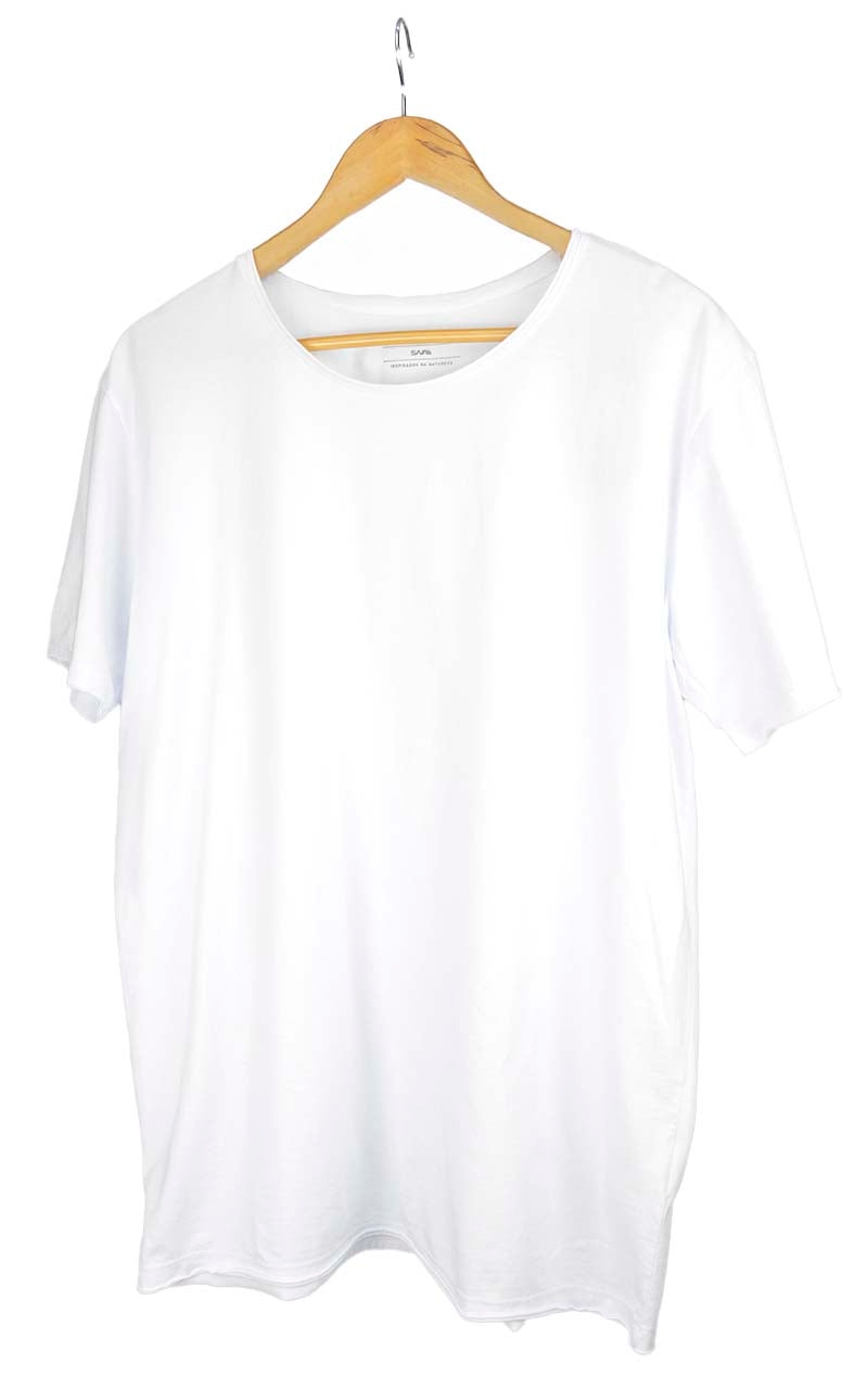 Camiseta Corte A Fio Premium Branca
