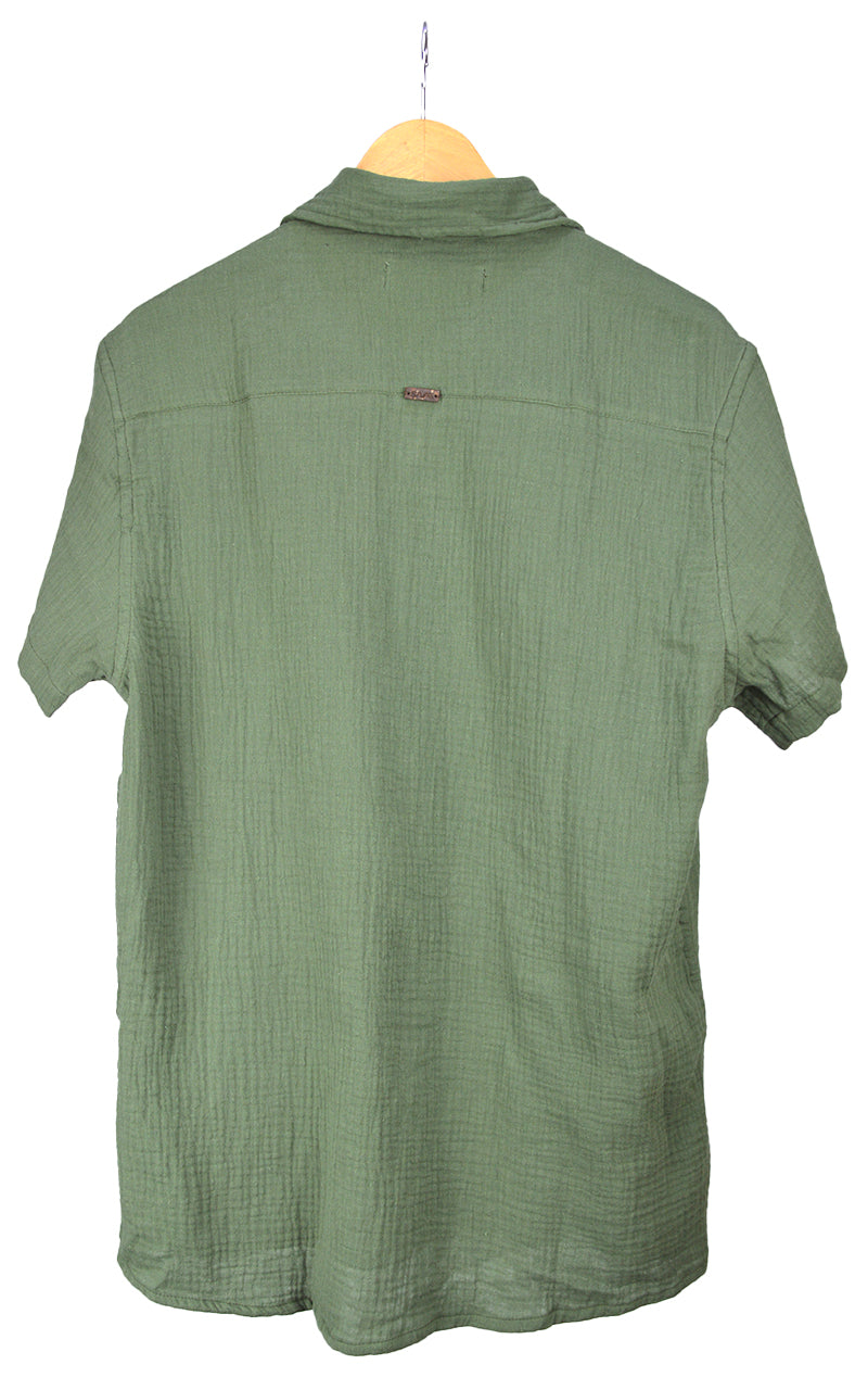 Camisa Gaze Wave Verde Oliva