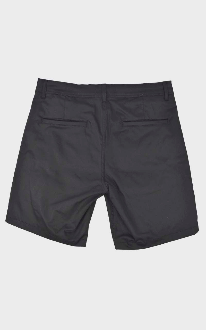 Bermuda Sarja Elastano Preto