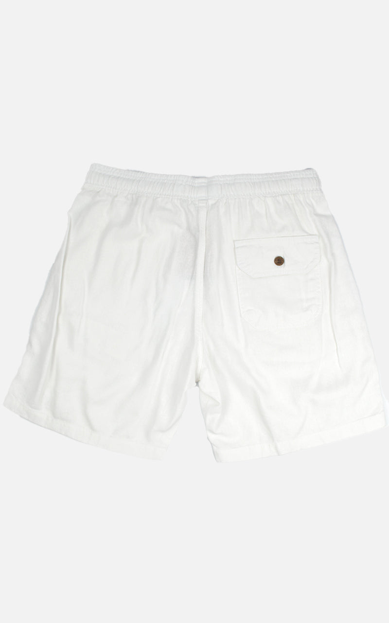 Short Linho Confort Branco