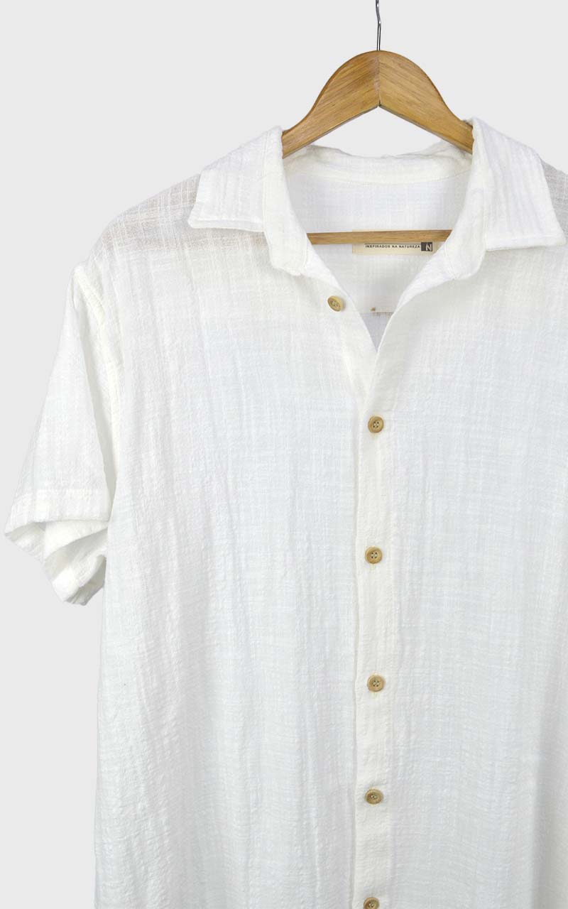 Camisa Rustic Off White