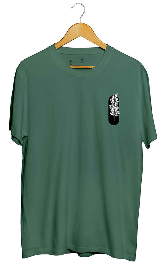 Camiseta Vertical Folhas