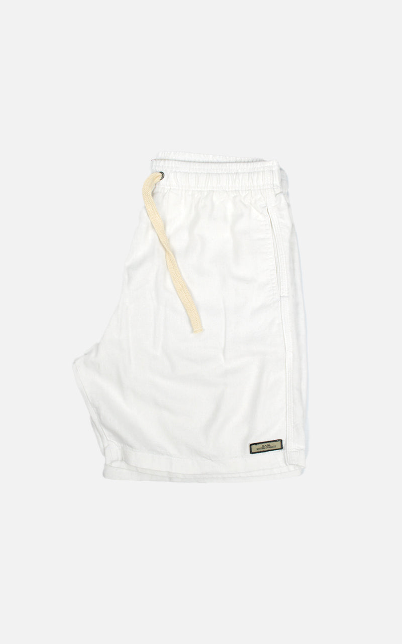 Short Linho Confort Branco