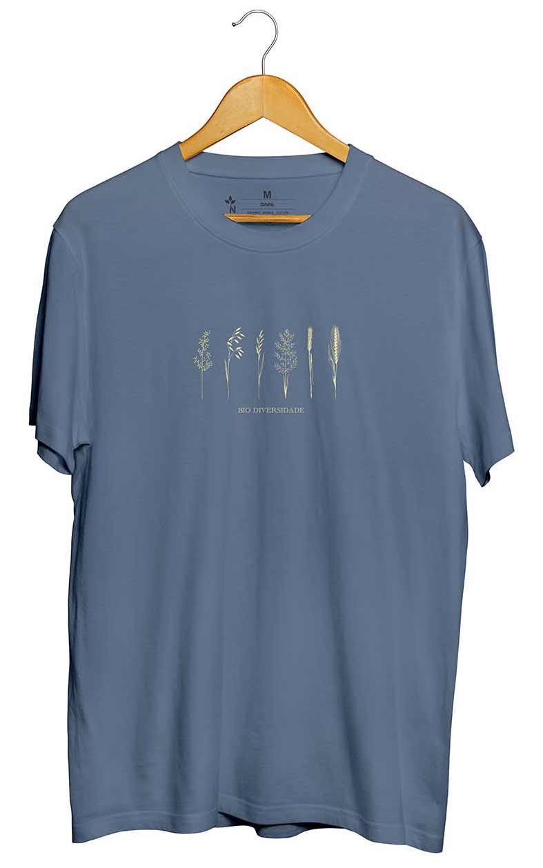 Camiseta Bio Diversidade Azul Marinho
