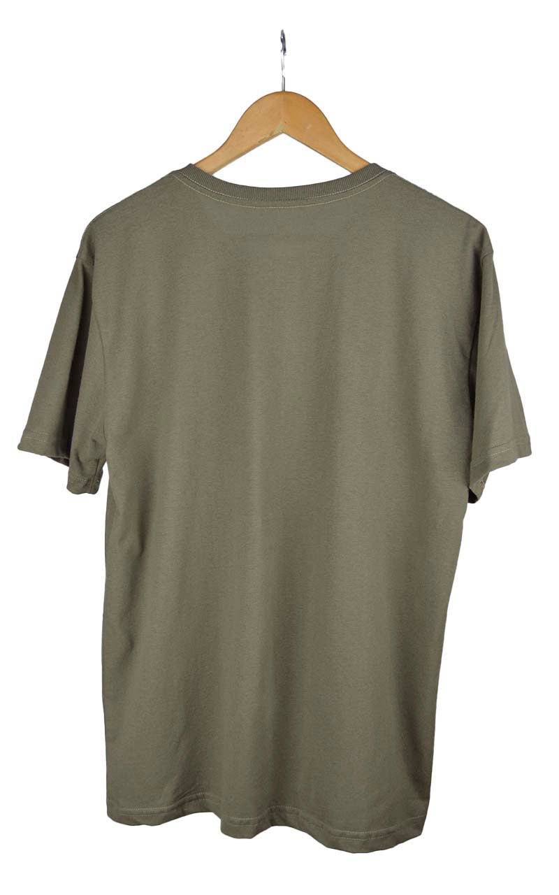 Camiseta premium basica caqui