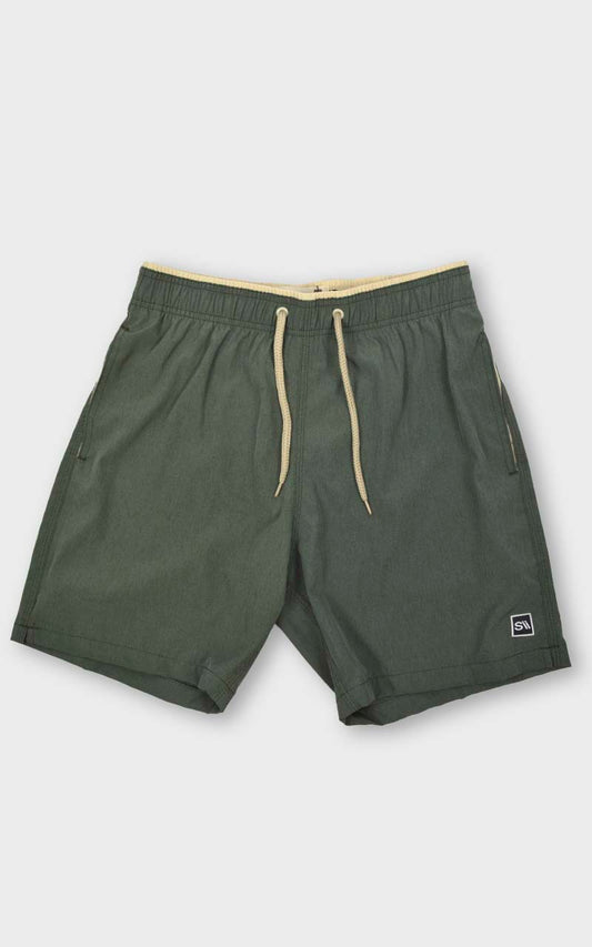 Short Praia Verde Musgo