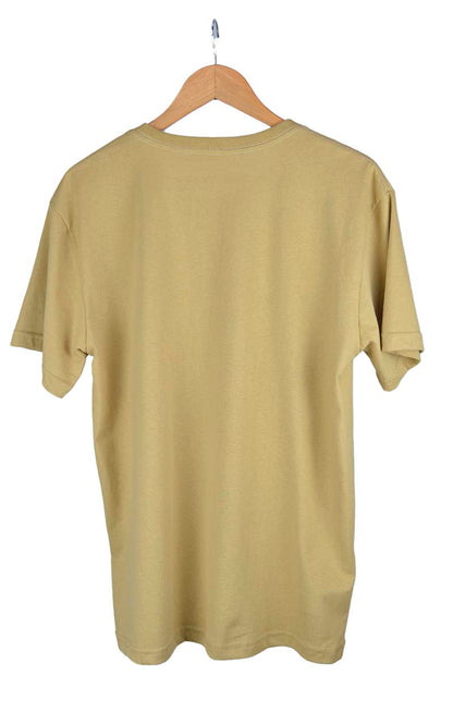 Camiseta premium basica bege