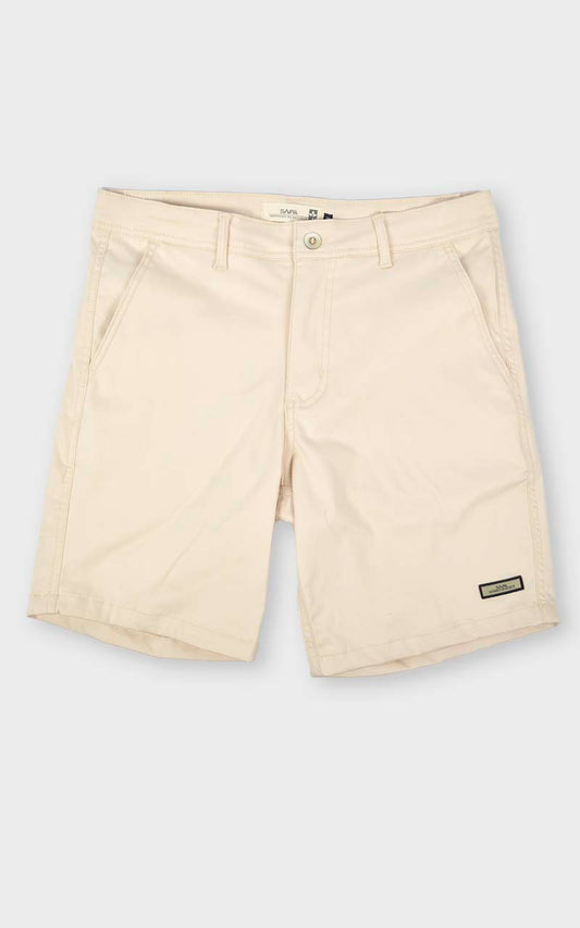 Bermuda Sarja Elastano Gelo