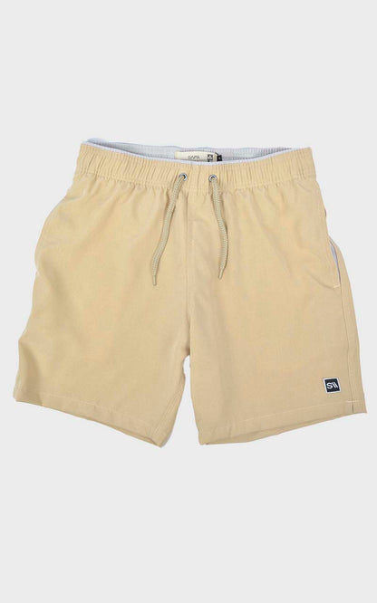 Short Praia Bege Médio