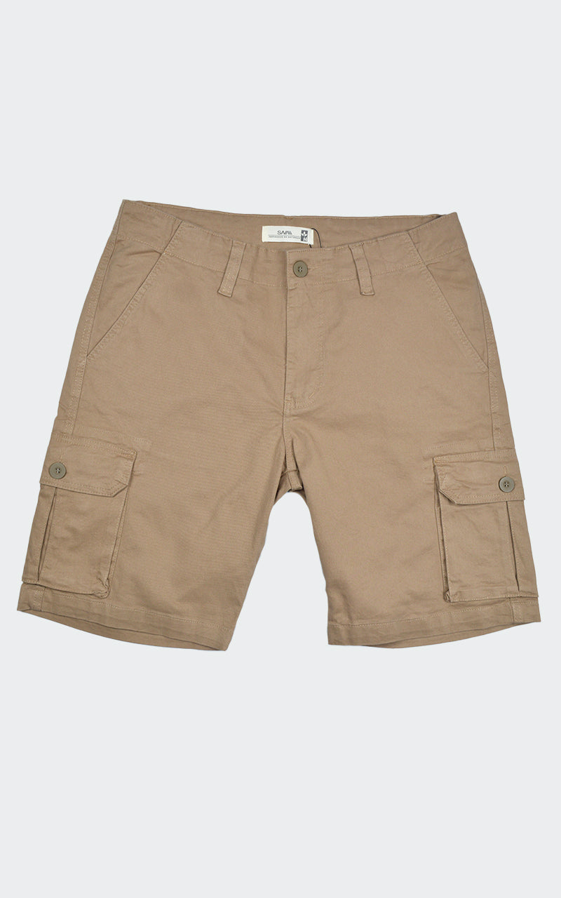 Bermuda Cargo Collor Marrom