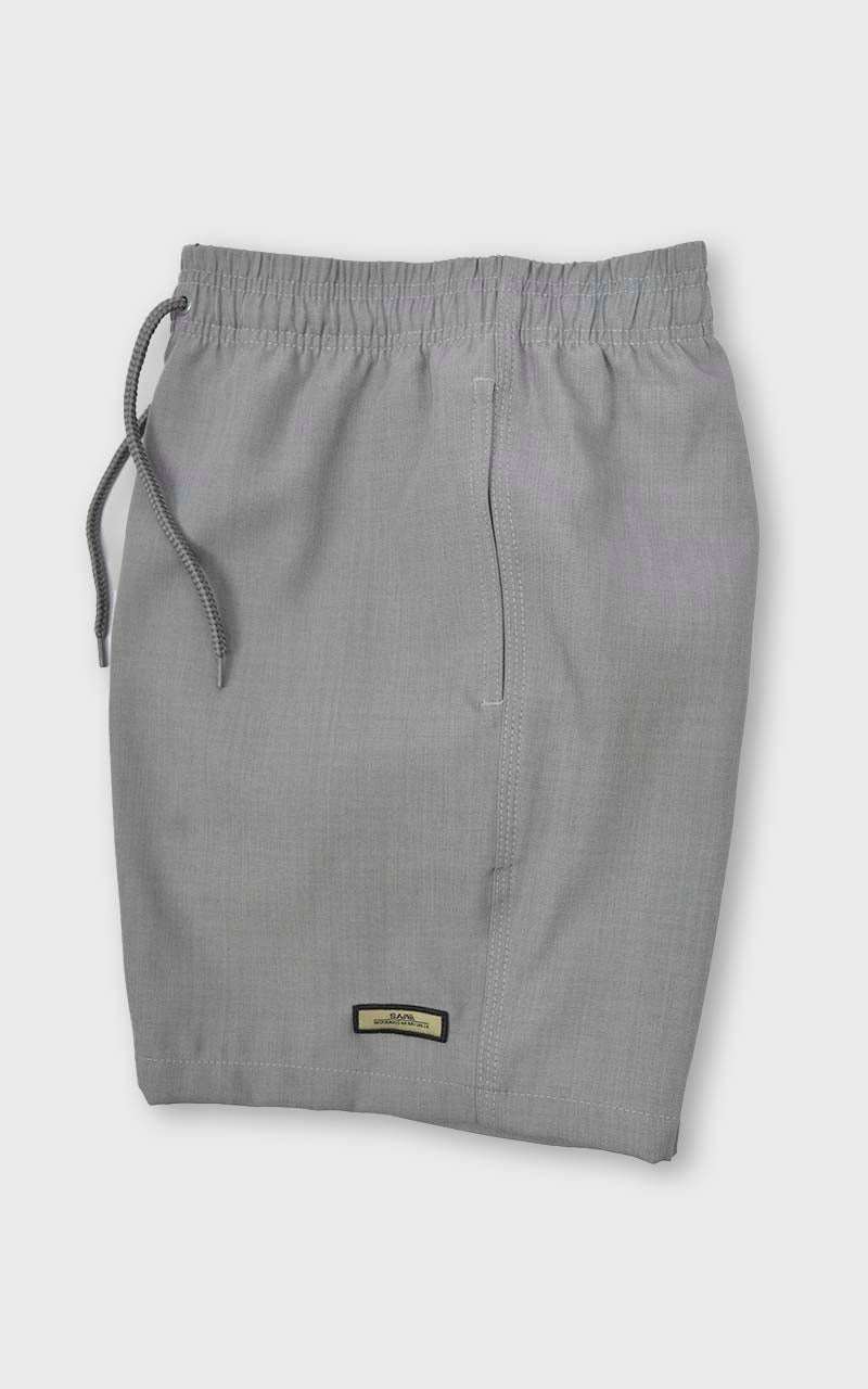 Short Visco Tec Elastano Cinza