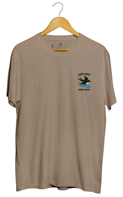 Camiseta Andorinha Surf Marrom Bronze
