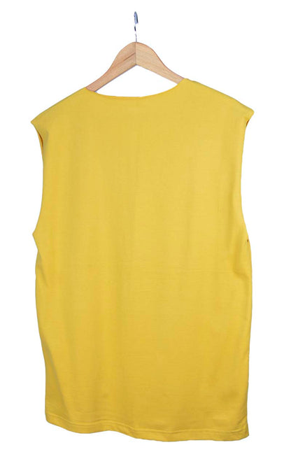 Regata machao malhao  - amarelo