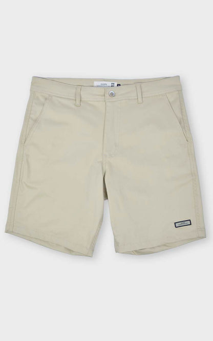 Bermuda Sarja Elastano Bege