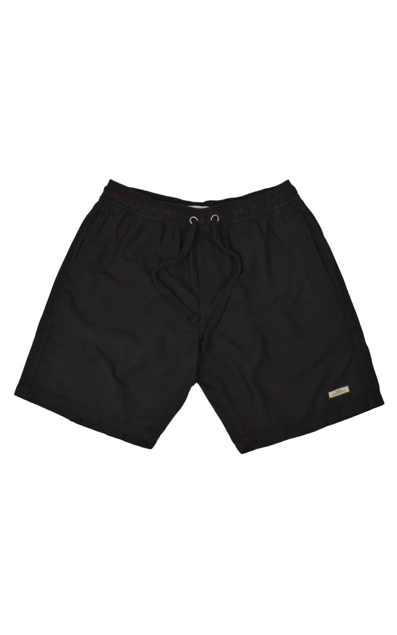 Short Linho Canatiba  preto
