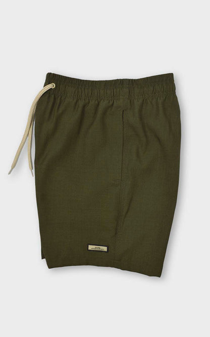 Short Alfa Tec Elastano Verde Militar