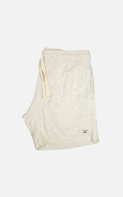 Short Linho Elastano Cru
