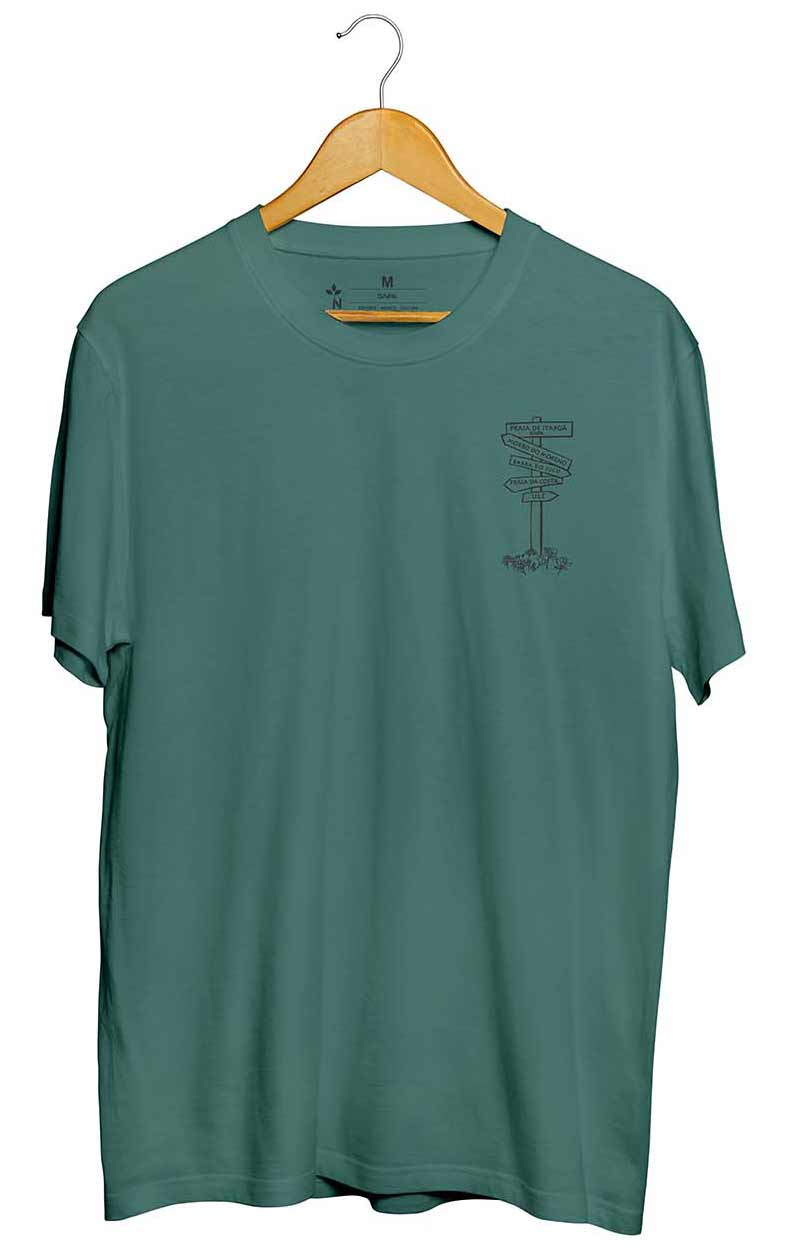 Camiseta Picos ES Verde Floresta