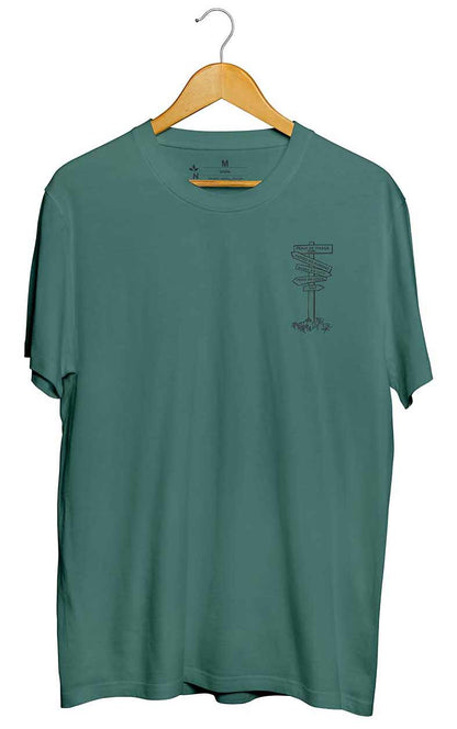 Camiseta Picos ES Verde Floresta