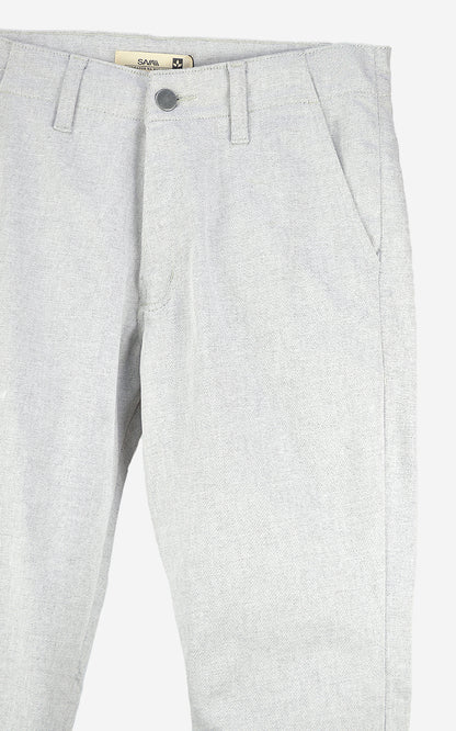 Calça Esporte Fino Cinza Claro