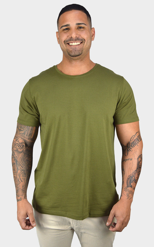Camiseta Algodão Egípcio Verde