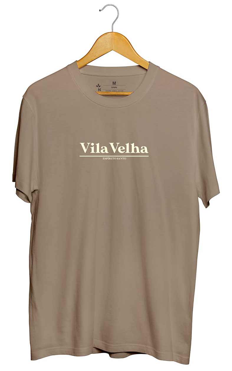 Camiseta Vila Velha Marrom Bronze