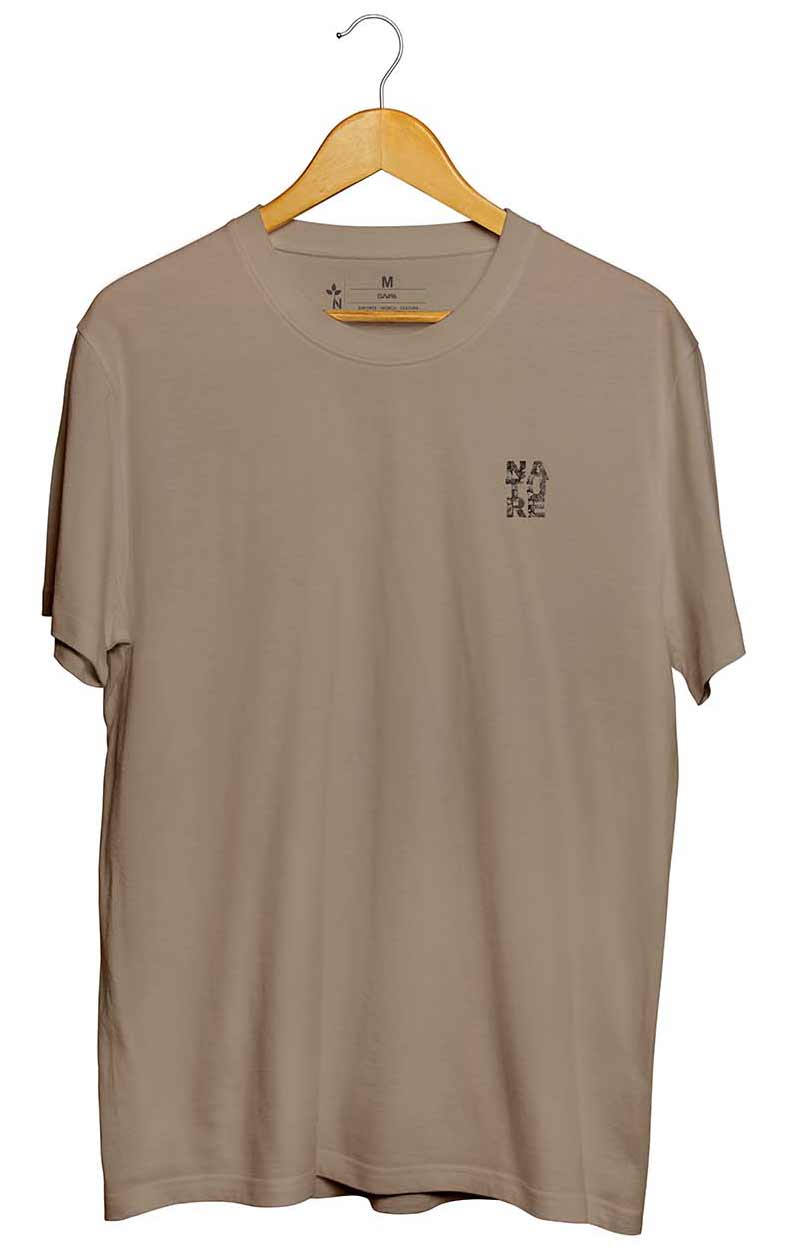 Camiseta Nature Marrom Bronze
