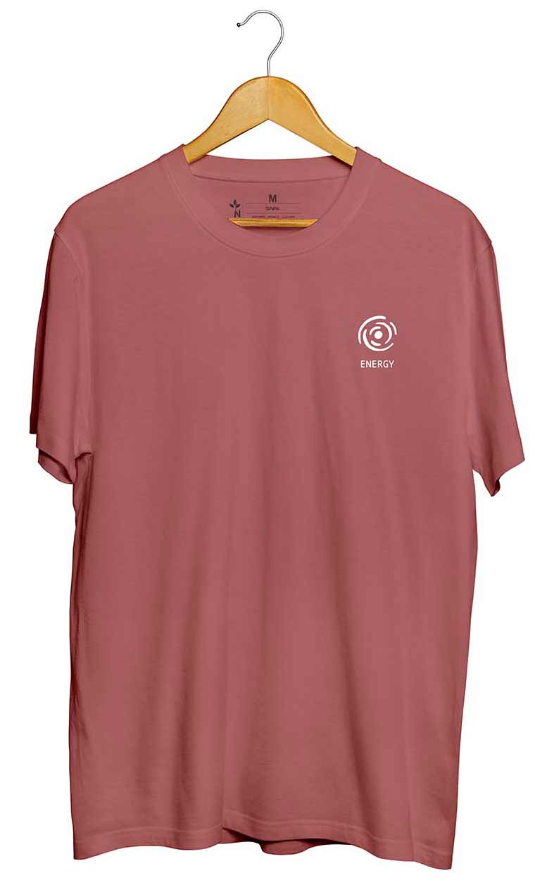 Camiseta Energy Bordo