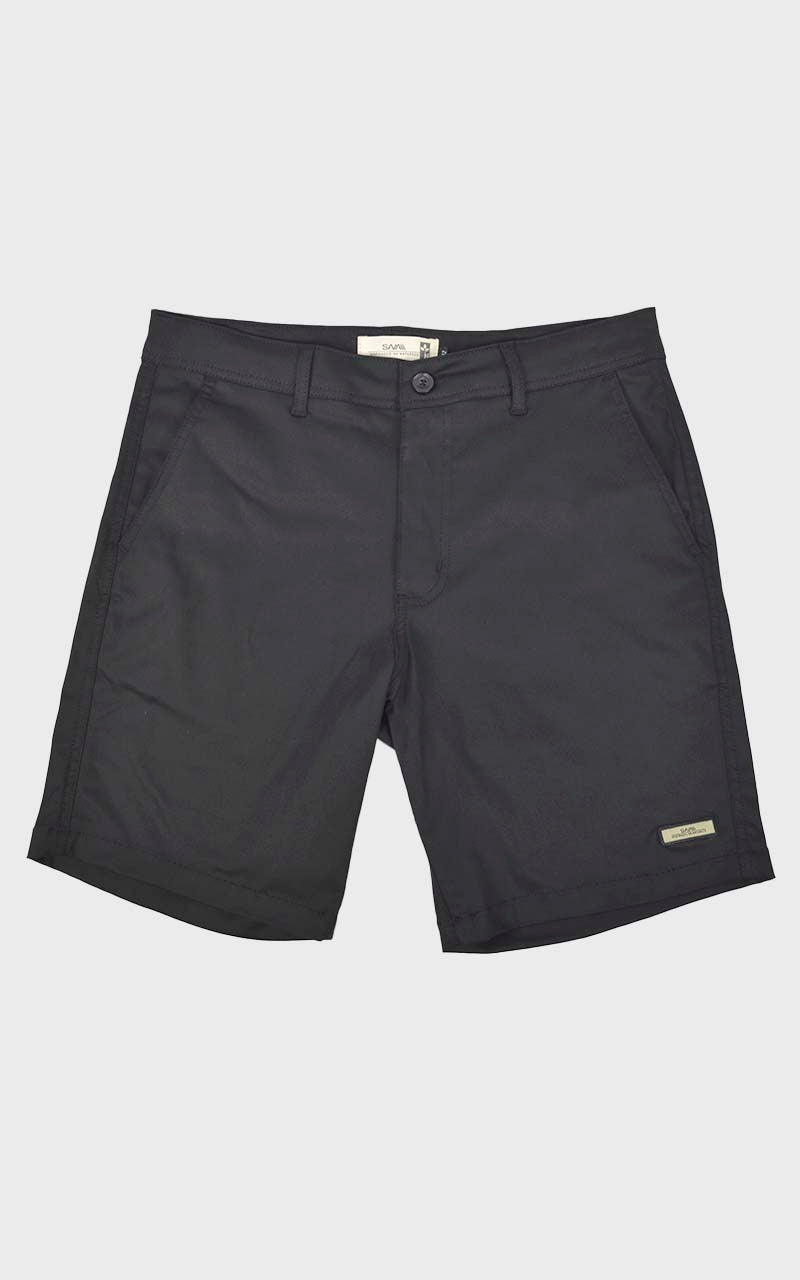 Bermuda Sarja Elastano Preto